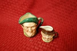 Toby mugs by Royal Dalton 