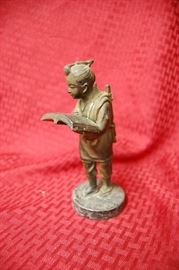 Unusual Japanese meiji small bronze