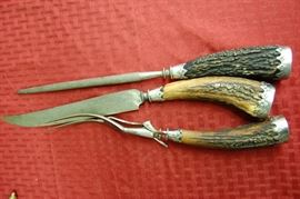 Sterling and bone handle