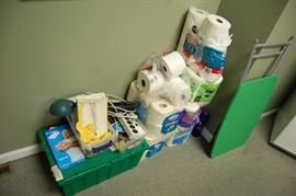 Office supplies, Cleaning supplies