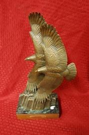 Signed Bronze Statue