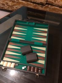 Vintage backgammon 