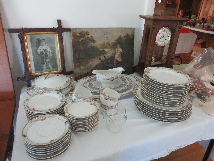 One of numerous china sets