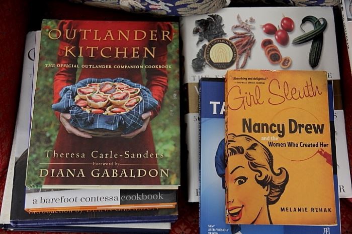 Outlander Kitchen cookbook...  lots and lots of books in this sale