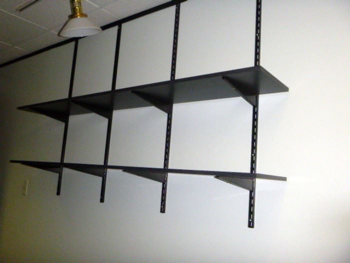 Rm 6 - 6' Wall Shelving, Standards and Brackets  