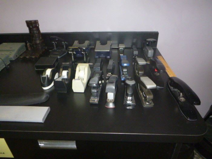 Area 2 - Staplers, Hole-punches, Tape Dispensers, Keyboard Arm Rests