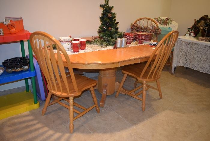Table & Chairs, & Seasonal