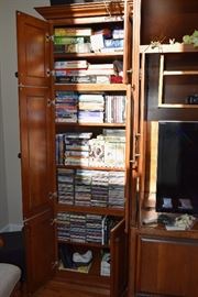 Board Games, CD/DVD's, VHS Tapes