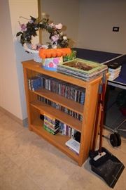 Bookcase, Seasonal, Albums, & CD's/VHS Tapes