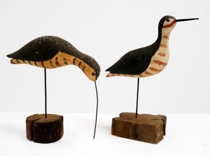 Bob Lee Hand Carved Wooden Birdsbo