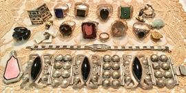 Sterling and Costume Jewelry