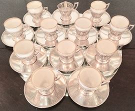 Sterling & Lenox Demitasse Set
