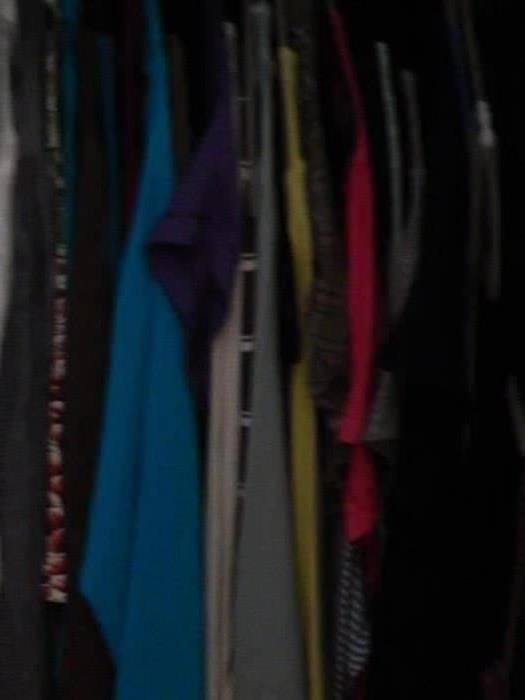 Again, many clothing items.