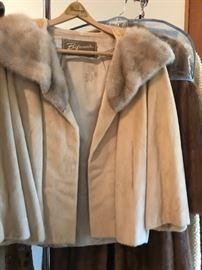 Vintage short Bifano Furs swing jacket with original receipt