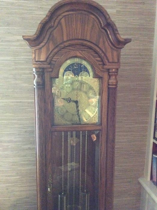Sligh grandfather clock