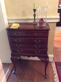 Queen Anne silver chest