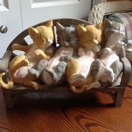 'Kittens' Made of  Resin 
