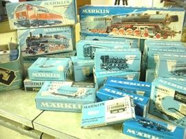 For the Train enthusiast...lots of Train Engines, Cars and Accessories all in original boxes.  