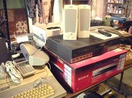 Electronics and Stereo Components....Vintage and Contemporary. 