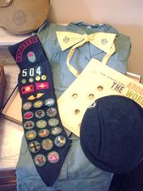 Antique Girl Scouts, Brownie and American Red Cross Collections Available. 