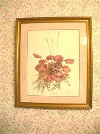 Amongst all the artwork you will find multiple piece of Ray Harm original prints...listed artist signed.