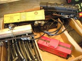 Antique Marx Train Set in original box.