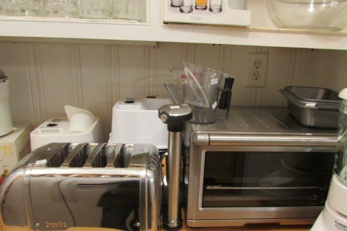 Kitchen Mills by Kitchenetics (2) Toaster Cuisinart Mixer & Counter top oven (it does everything)