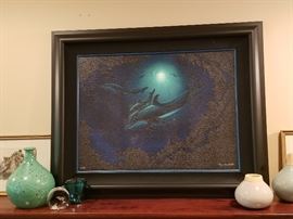 Amazing Wyland Glycee on Canvas 