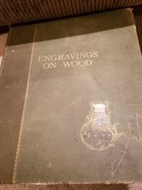 Antique Wood Engraving Book
