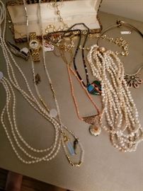 Fresh water Pearl's and nice casual jewelry