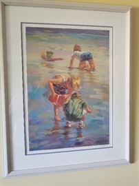 Lucelle Raad signed and numbered 
Low Tide 