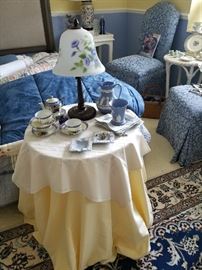 Vintage tea set with Wedgwood items