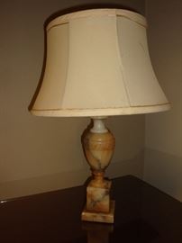 Vintage Marble Base Table Lamp