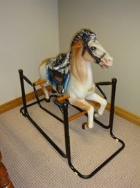 Vintage Child Rocking Horse