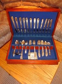 Holmes & Edwards Inlaid Sterling Flatware