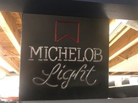 Michelob Light Lighted Beer Sign
