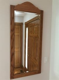 Oak Wall Mirror