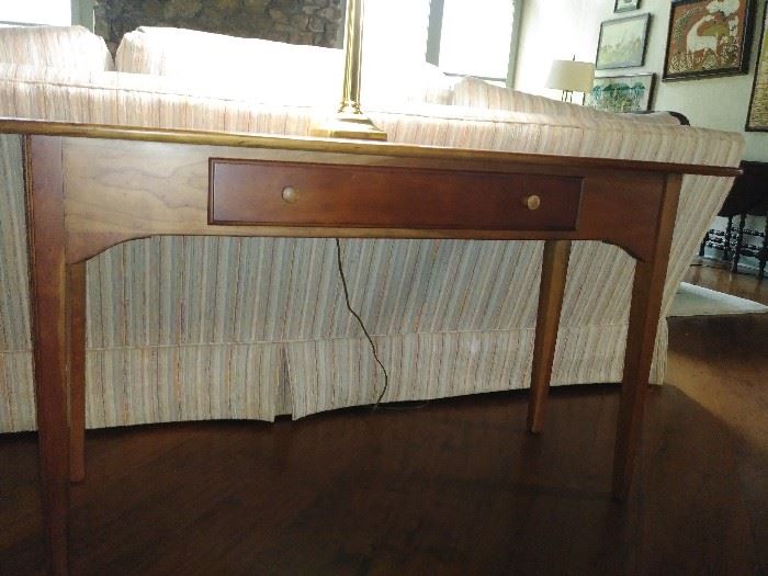 Solid wood sofa table, high quality piece. 