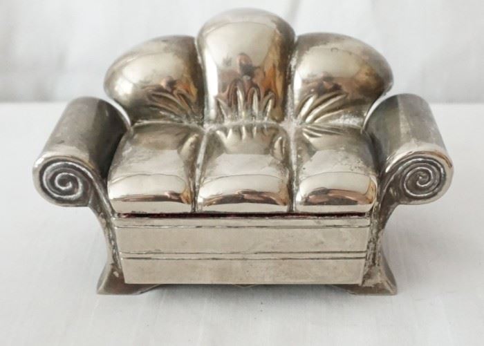 Godinger Silver Plated Trinket Box