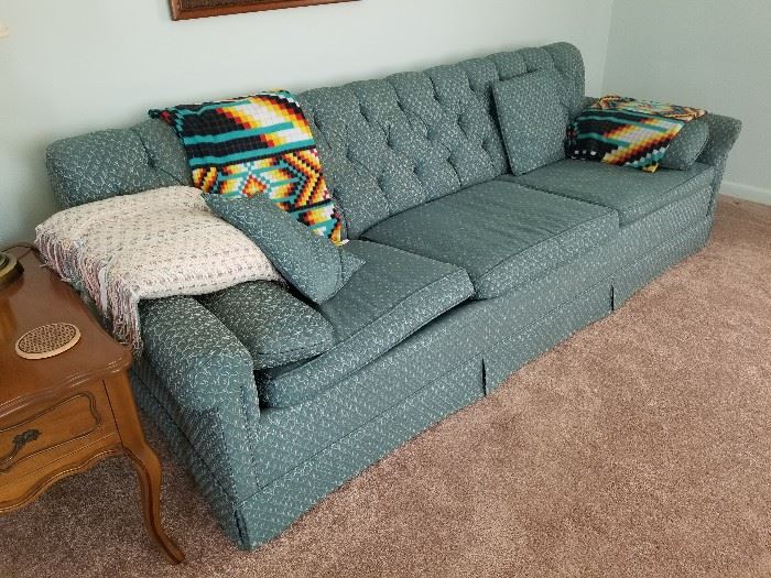 nice tufted sofa