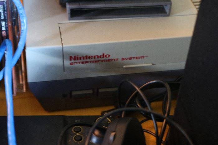 Original Nintendo system, some games. Missing cords and controllers.