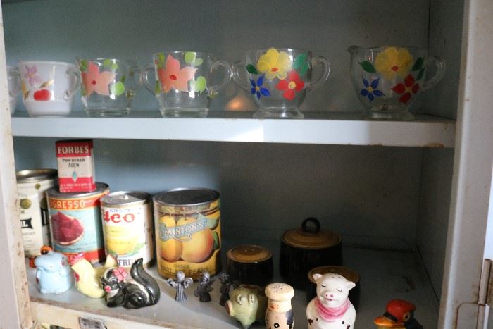 Bartlett Collins cream and sugar sets