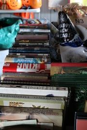 Books! Lots of Stephen King and lots of old books