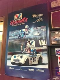 Car races posters