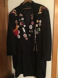 Mardi Gras jacket men from Pierre Cardin