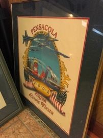Pensacola memorabilia posters