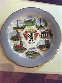 Berlin souvenir platter