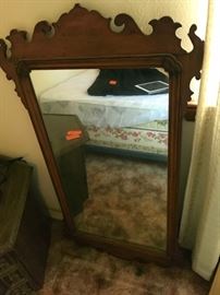 Antique Chippendale mirror