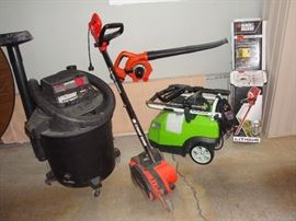 Shop Vac~Black & Decker Trimmer & Edger~Greenworks Power Washer