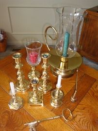 Baldwin Brass Candle Holders